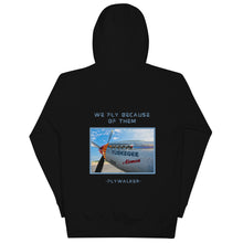 Load image into Gallery viewer, Why We Fly Hoodie
